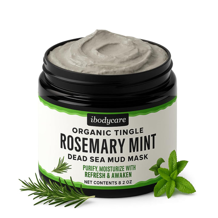 ibodycare Dead Sea Mud Mask Rosemary Mint
