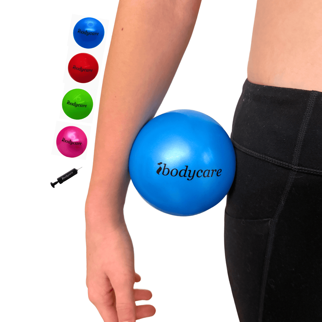 Pilates - Mini Ball For Pilates, Barre, Stretching And Exercise - Inflatable