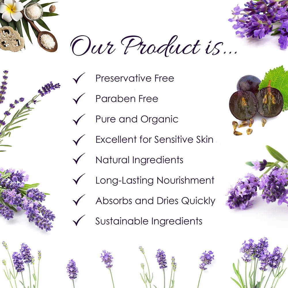 Lavender Organic Hand, Body and Massage Lotion-ibodycare