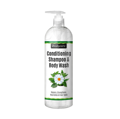 Conditioning Shampoo & Body Wash, Natural, Hydrating, for All Hair Types, 16 oz