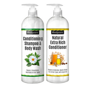 Conditioning Shampoo & Body Wash + Extra Rich Conditioner Set