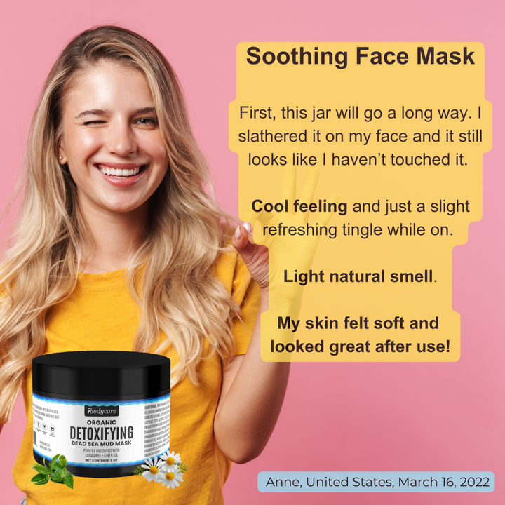 Dead Sea Mud Mask Duo – 2 Pack Detox and Rosemary Mint Options for All Skin Types