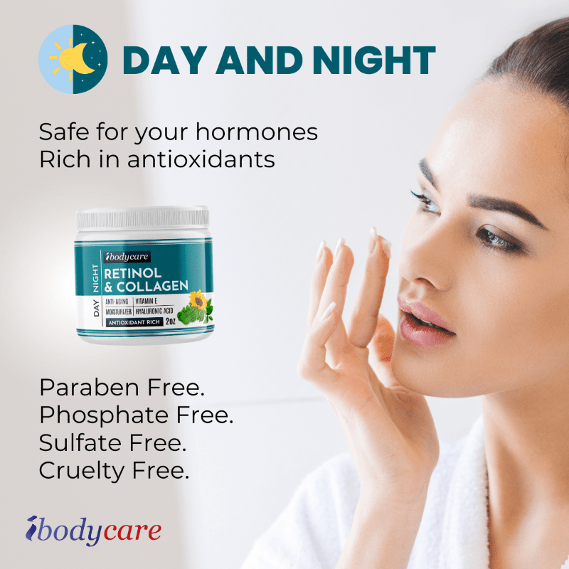Collagen Face Cream With Retinol & Hyaluronic Acid Day and Night