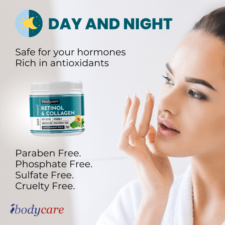 Collagen Face Cream With Retinol & Hyaluronic Acid Day and Night