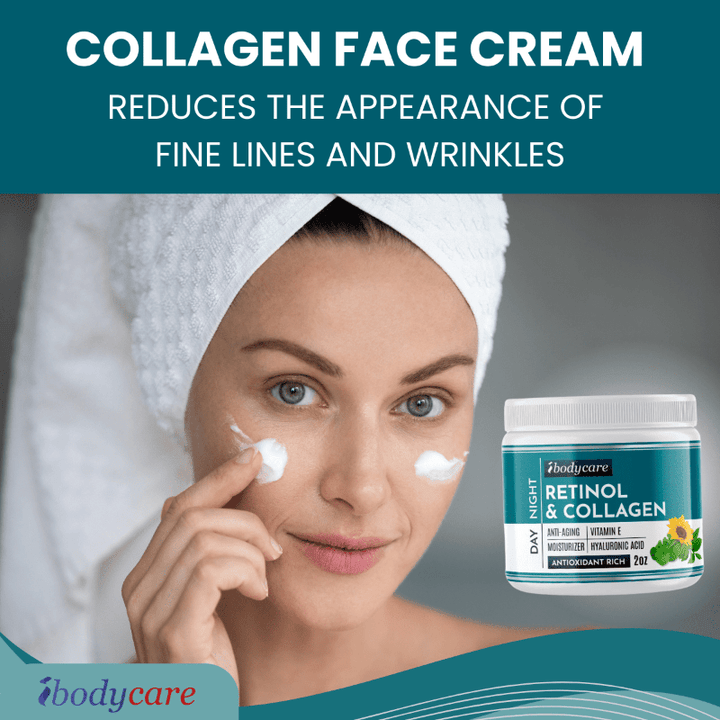 Collagen Face Cream With Retinol & Hyaluronic Acid Fine Lines and Wrinkles