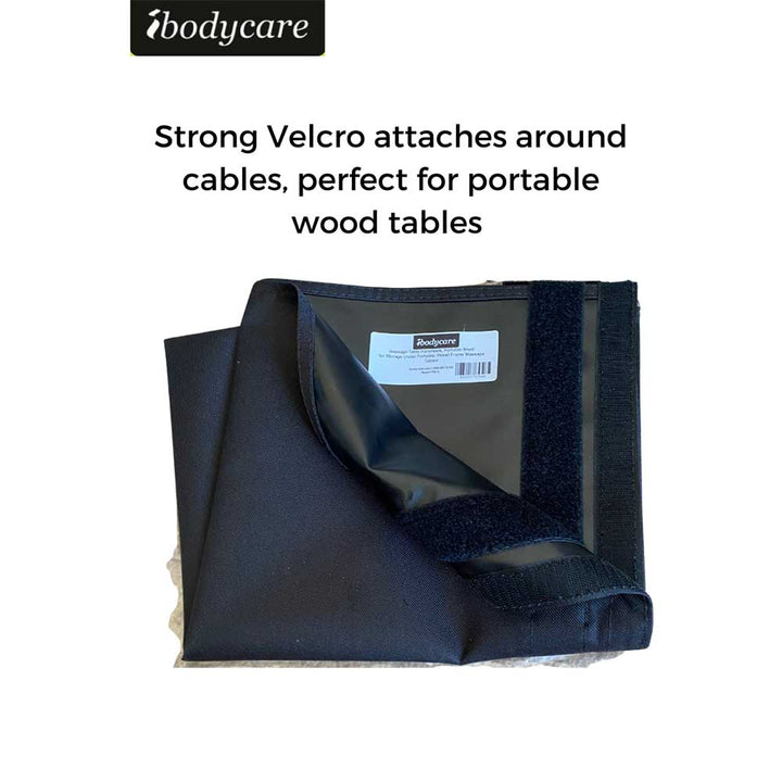 Massage Table Portable Shelf for Wood-Frame Tables-ibodycare