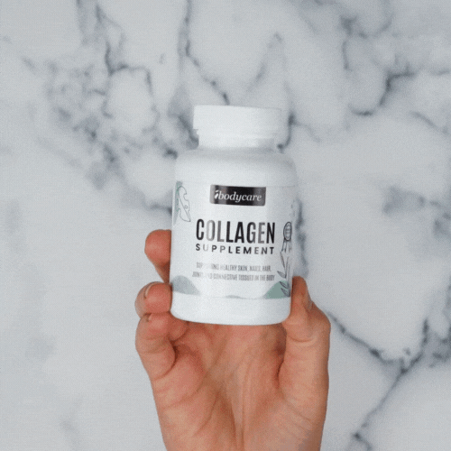 Collagen Supplement, 90-Count Activated Collagen Capsules + Vitamin C for Hair, Nails, Skin-ibodycare