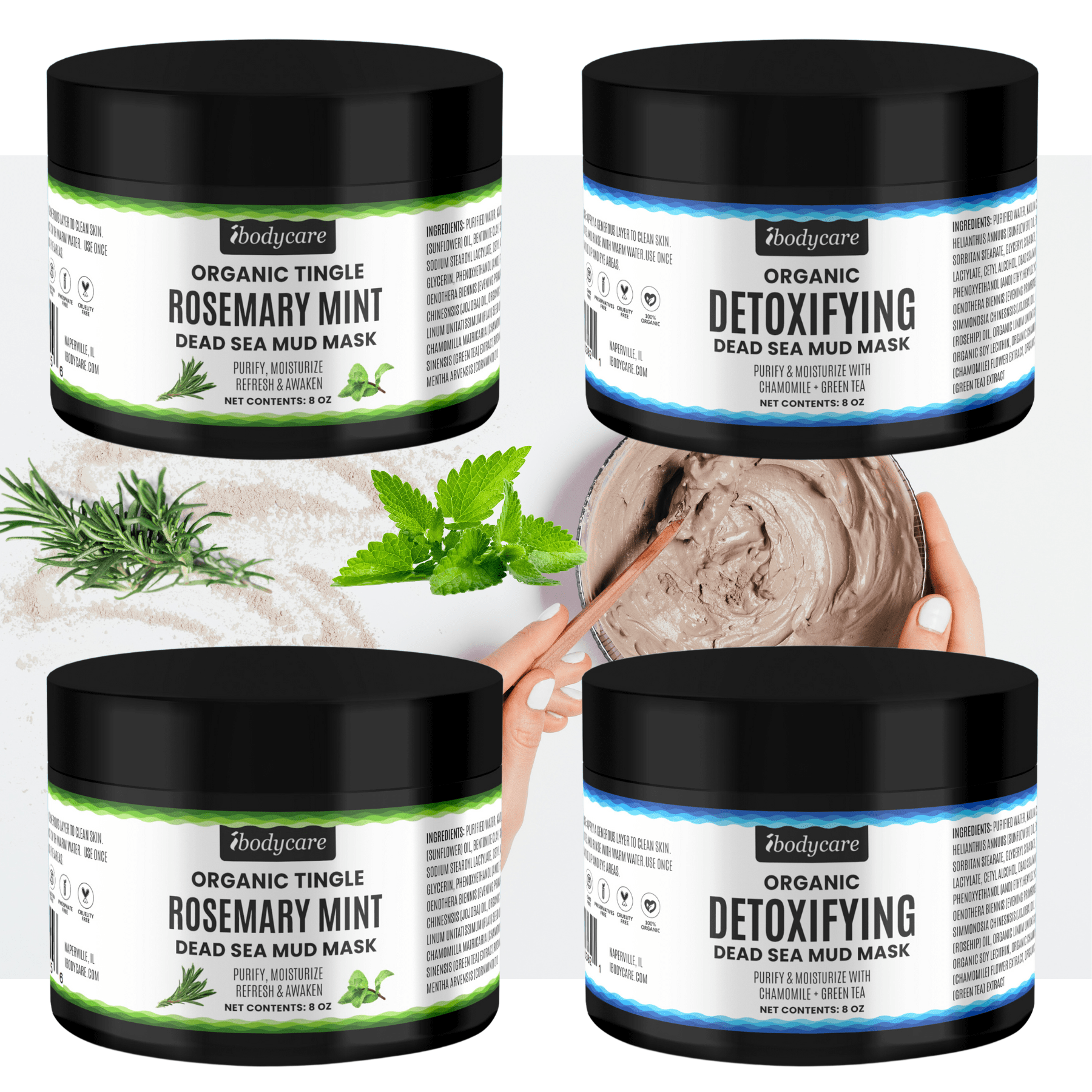 Transform Your Skin with ibodycare's Dead Sea Mud Masks-ibodycare