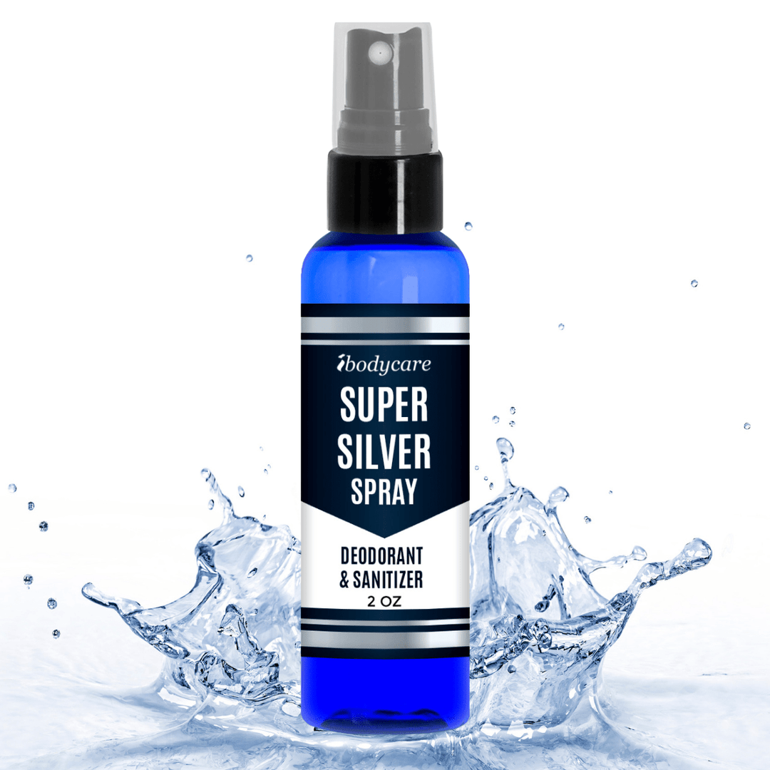 Super Silver Travel & Deodorant Spray, 2 Oz