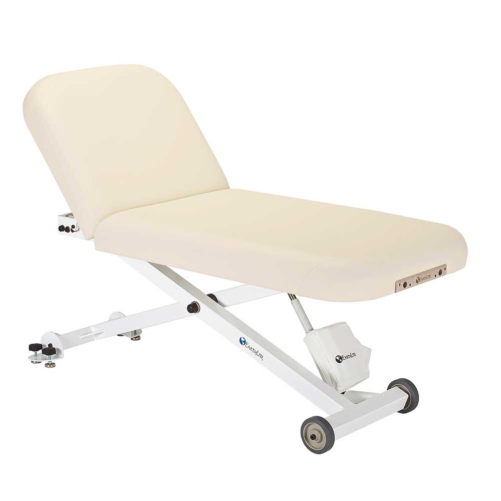 Ellora™ Custom Electric Lift Massage Table - Flat, Manual Tilt, Electric Tilt, Salon & Vista Options | 2 - 4 Week Lead Time | ADA Compliant | Pro - Plush™ Cushioning - ibodycare - Earthlite - Manual Tilt