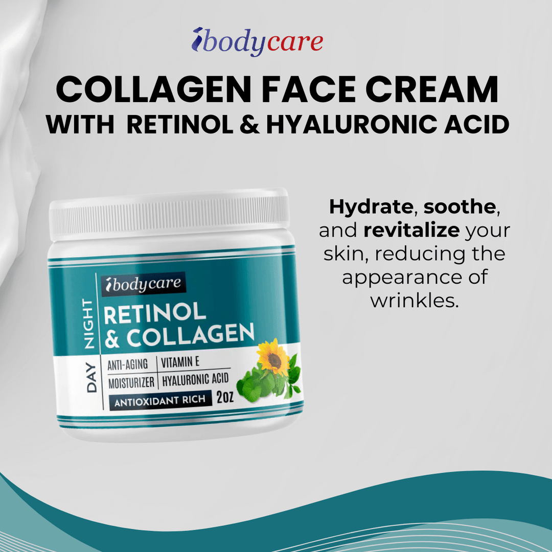 Collagen Face Cream with Retinol & Hyaluronic Acid - ibodycare - ibodycare - Single