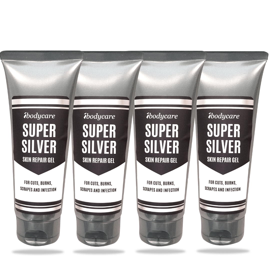 Super Silver Skin Repair Gel Four Pack - ibodycare - ibodycare - 