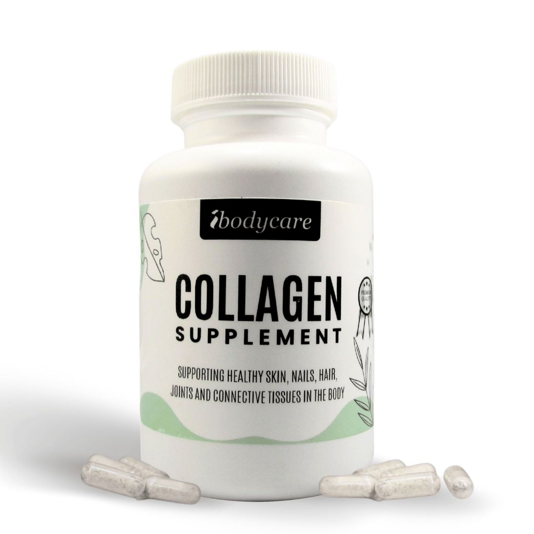 Supplements - Collagen Supplement, 90-Count Activated Collagen Capsules + Vitamin C For Hair, Nails, Skin