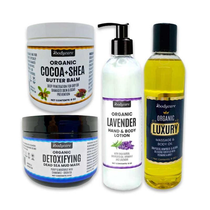 Skin Care - Body, Massage And Skin Care Set, Nurturing Organic