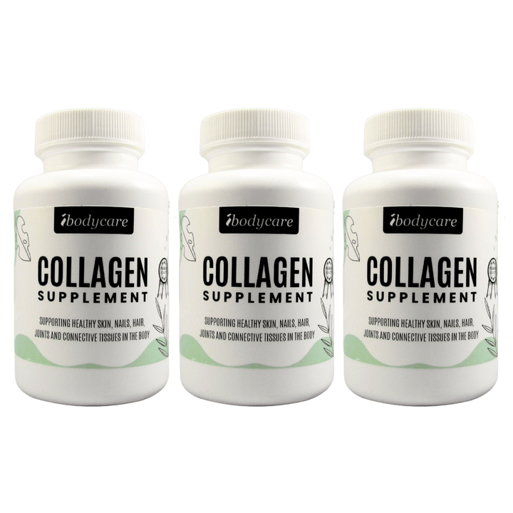 Supplements - Collagen Supplement, 90-Count Activated Collagen Capsules + Vitamin C For Hair, Nails, Skin