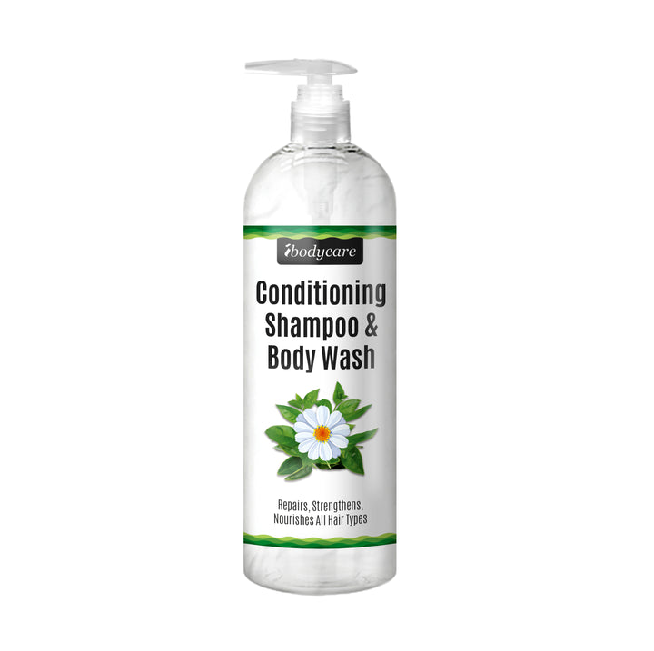Shampoo, Conditioner & Hair Gel Set, All Natural, Hydrating Shine