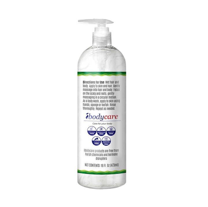 Shampoo, Conditioner & Hair Gel Set, All Natural, Hydrating Shine