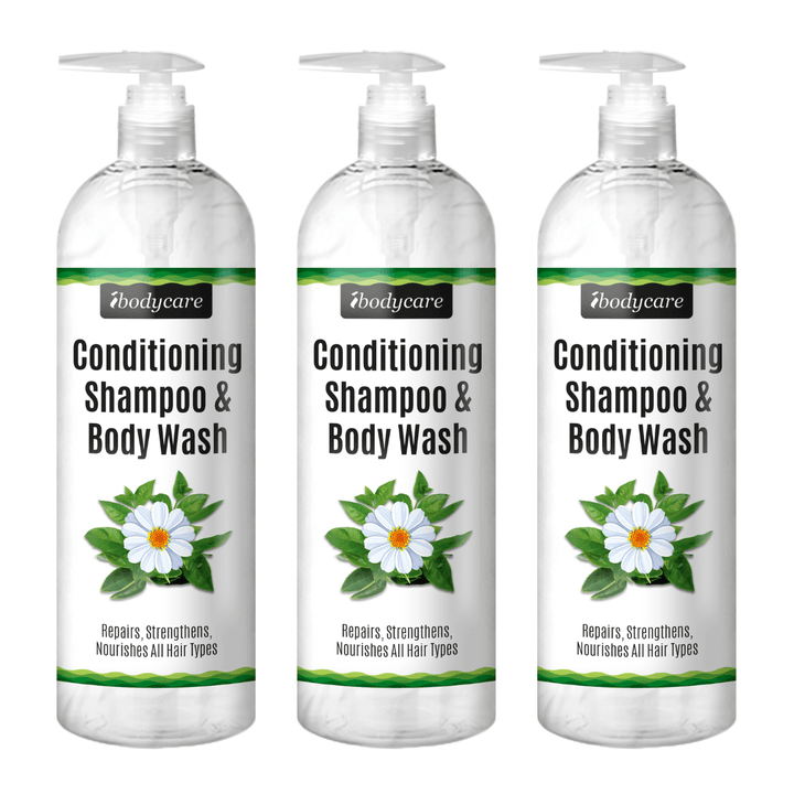 Hair Care - Conditioning Shampoo & Body Wash, Natural Hydrating, For All Hair Types, 16 Oz