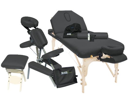 Destiny Portable Massage Table - ibodycare - Custom Craftworks - Business Basics Kit [Add $312]