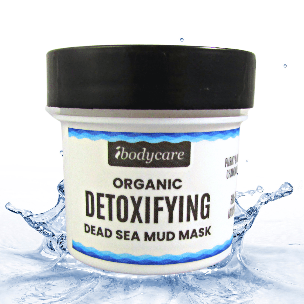 Dead Sea Mud Mask, Detoxifying Organic Travel Size - ibodycare - ibodycare - 