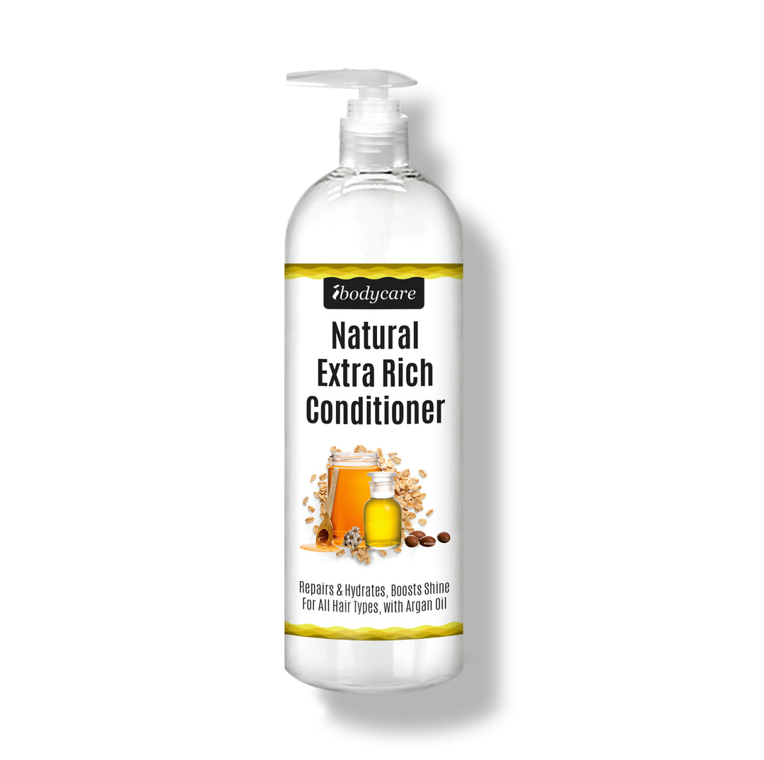 Shampoo, Conditioner & Hair Gel Set, All Natural, Hydrating Shine