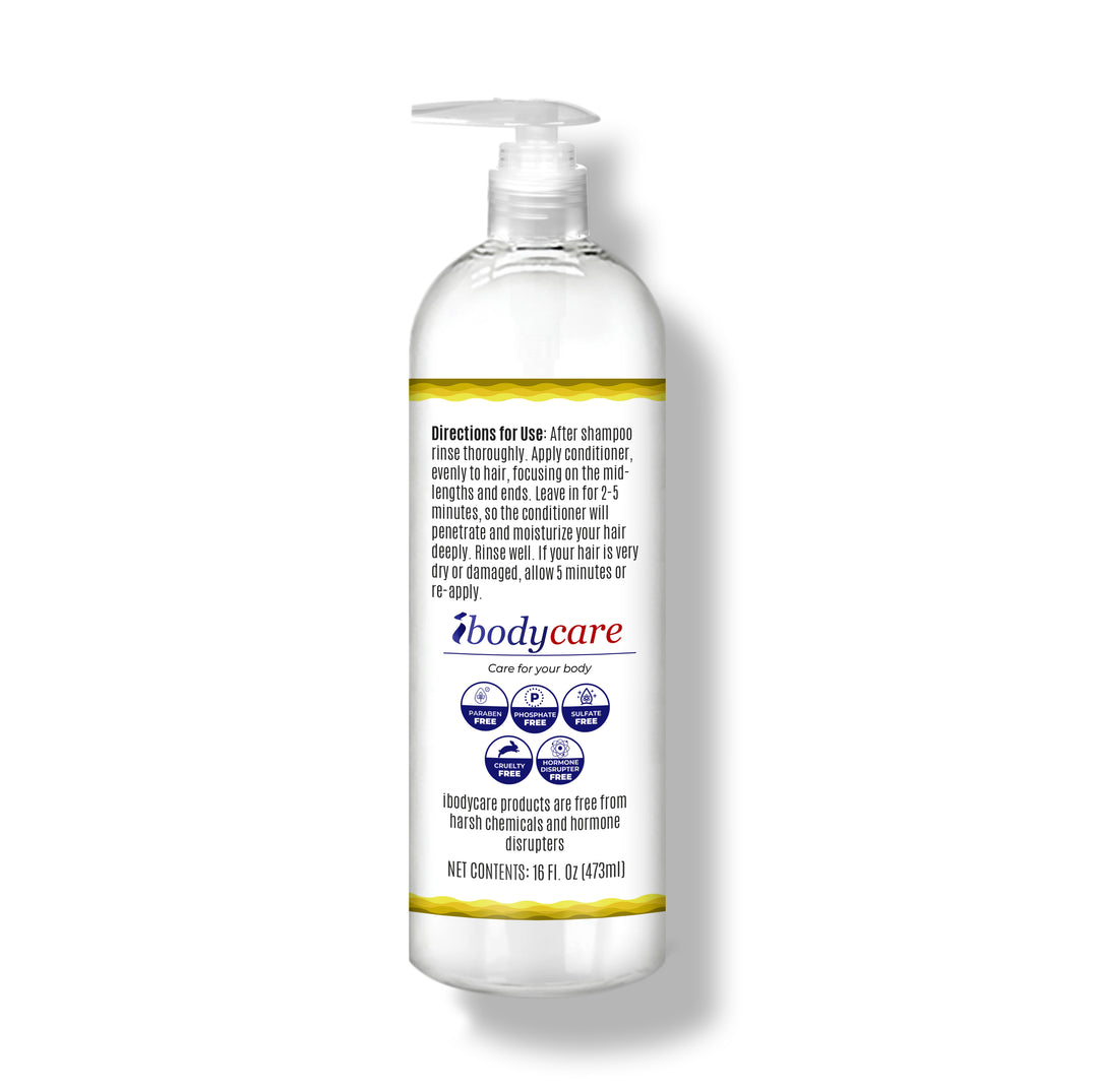 Shampoo, Conditioner & Hair Gel Set, All Natural, Hydrating Shine