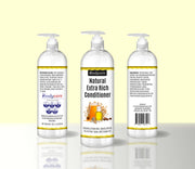 Shampoo, Conditioner & Hair Gel Set, All Natural, Hydrating Shine