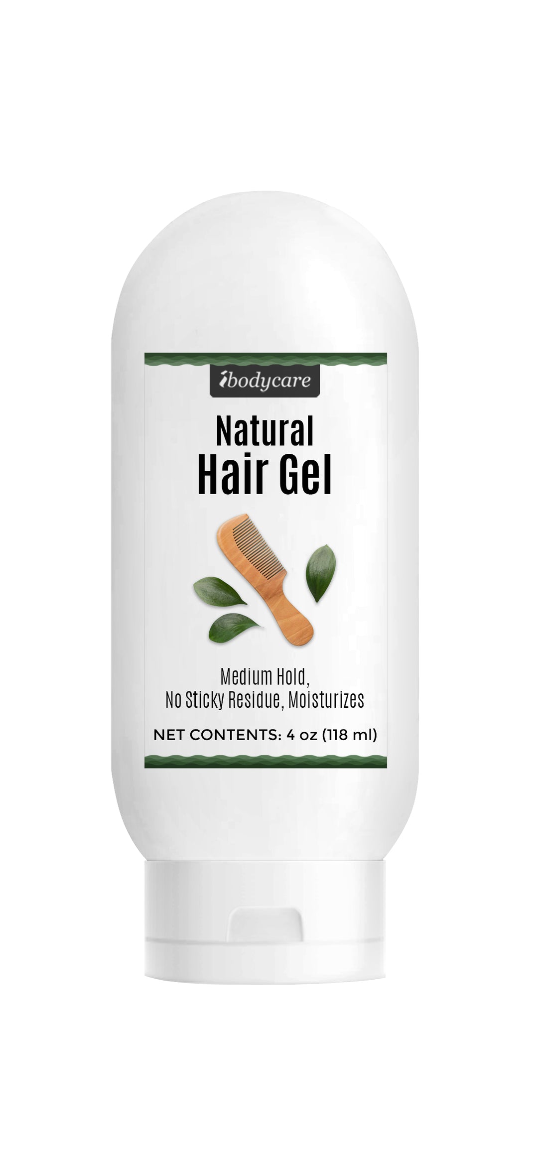 Shampoo, Conditioner & Hair Gel Set, All Natural, Hydrating Shine