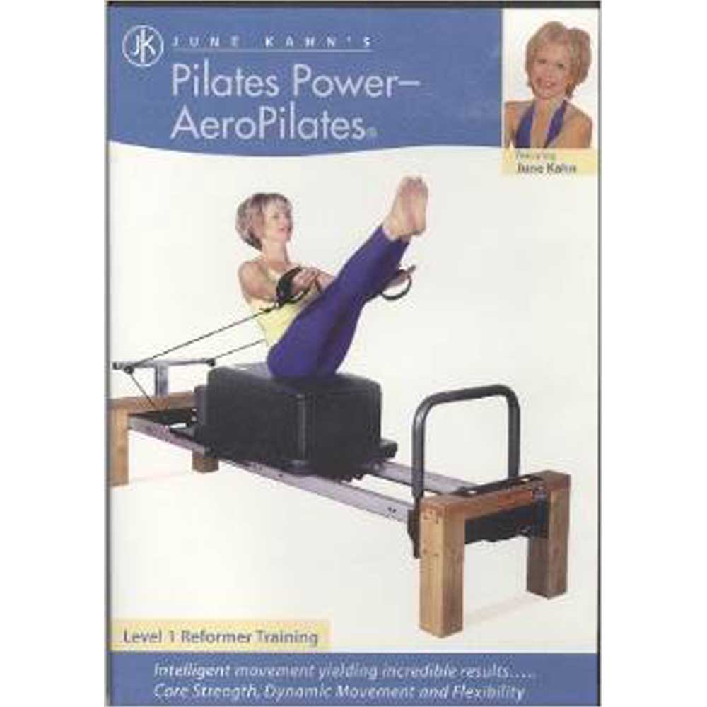 Pilates Power (DVD) for Beginning Reformer by June Kahn - ibodycare - June Kahn - 