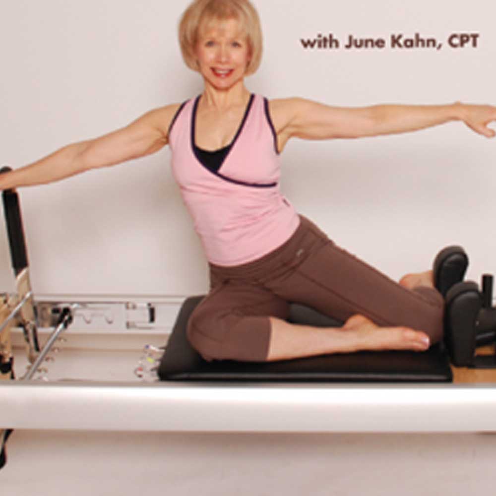 Pilates Power (DVD) for Beginning Reformer by June Kahn - ibodycare - June Kahn - 