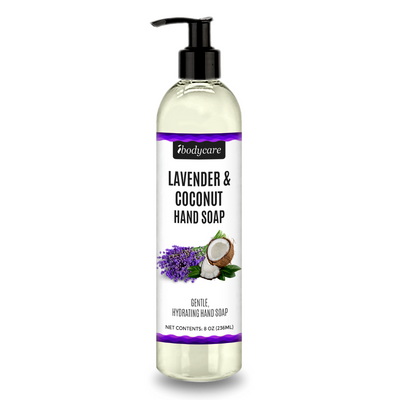 Lavender & Coconut Hand Soap Gentle, Hydrating Hand Soap 8oz