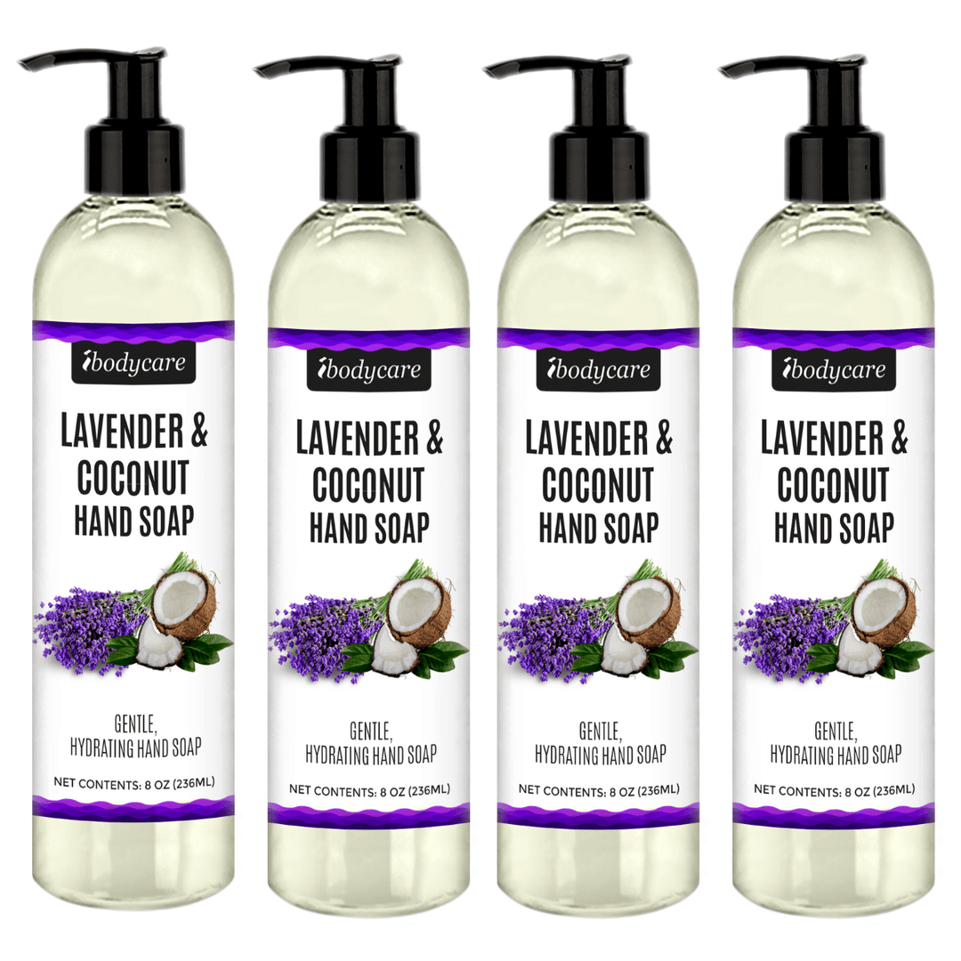 Lavender & Coconut Hand Soap - ibodycare - ibodycare - Four Pack