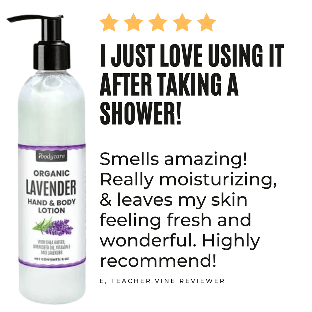 Skin Care - Lavender Organic Hand & Body Lotion, Travel Size