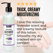 Hand Care Set, Lavender Organic Soap + Lotion