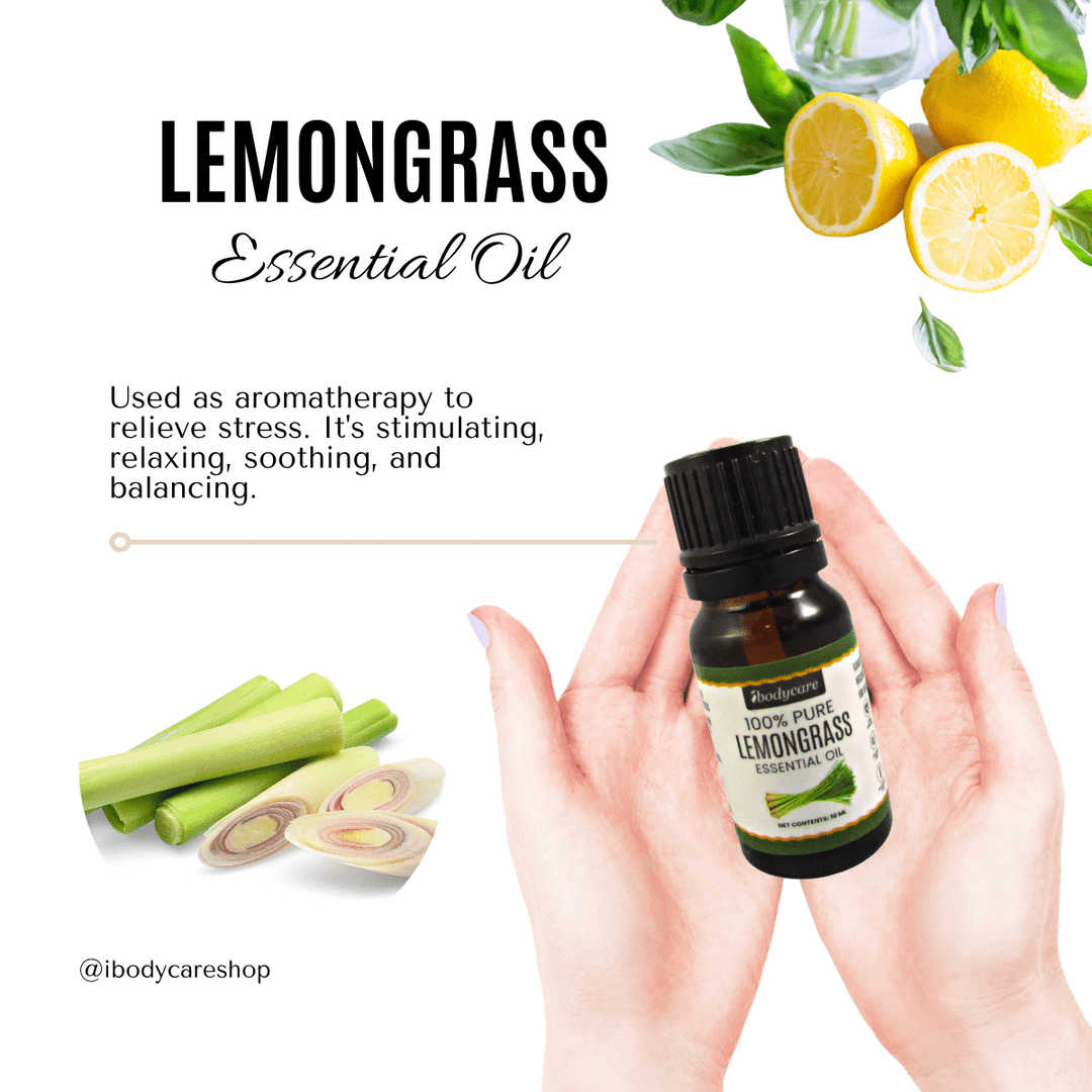 Lemongrass Essential Oil - 10 ml - ibodycare - ibodycare - 