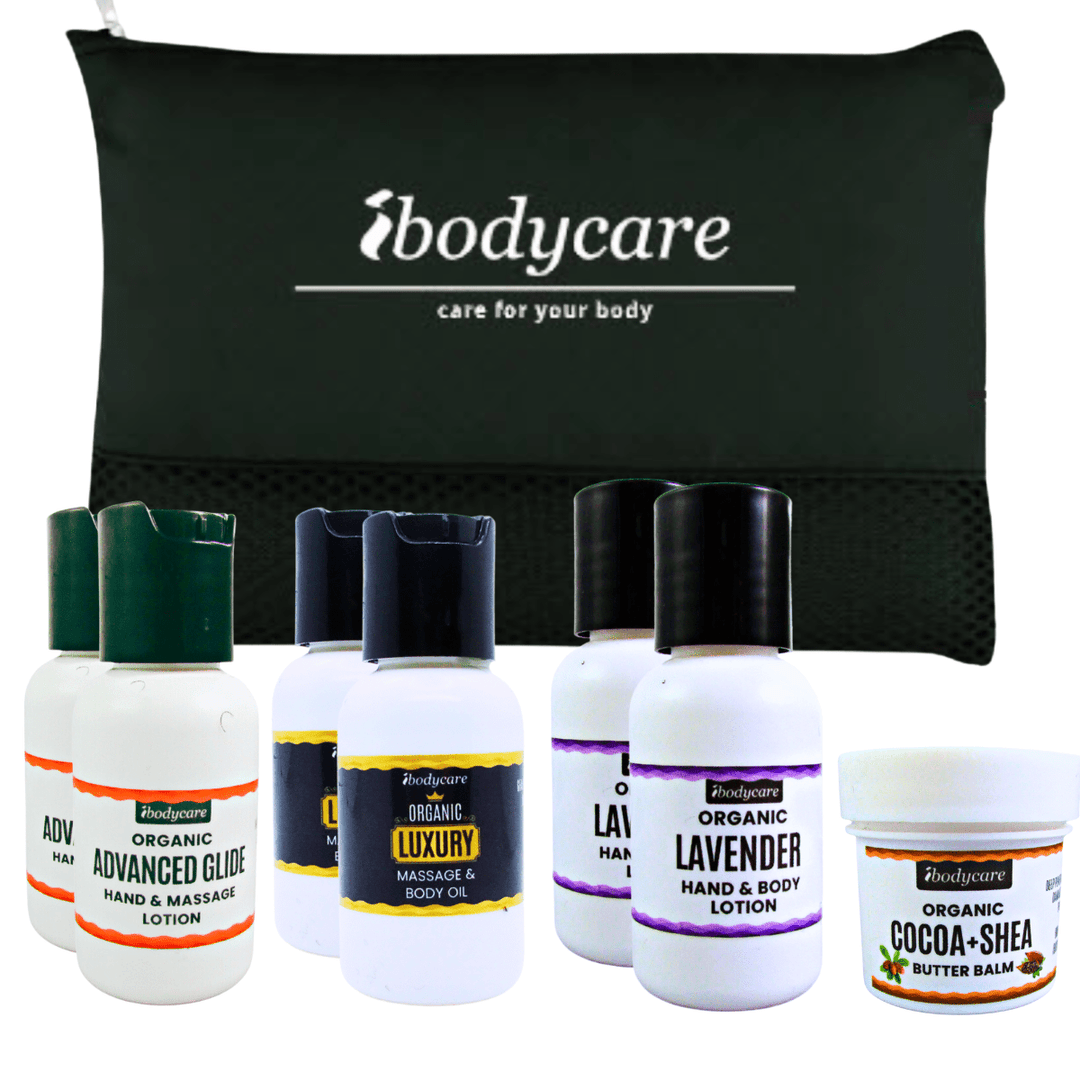 Massage and Body Care Travel Kit, Travel Sizes - ibodycare - ibodycare - 