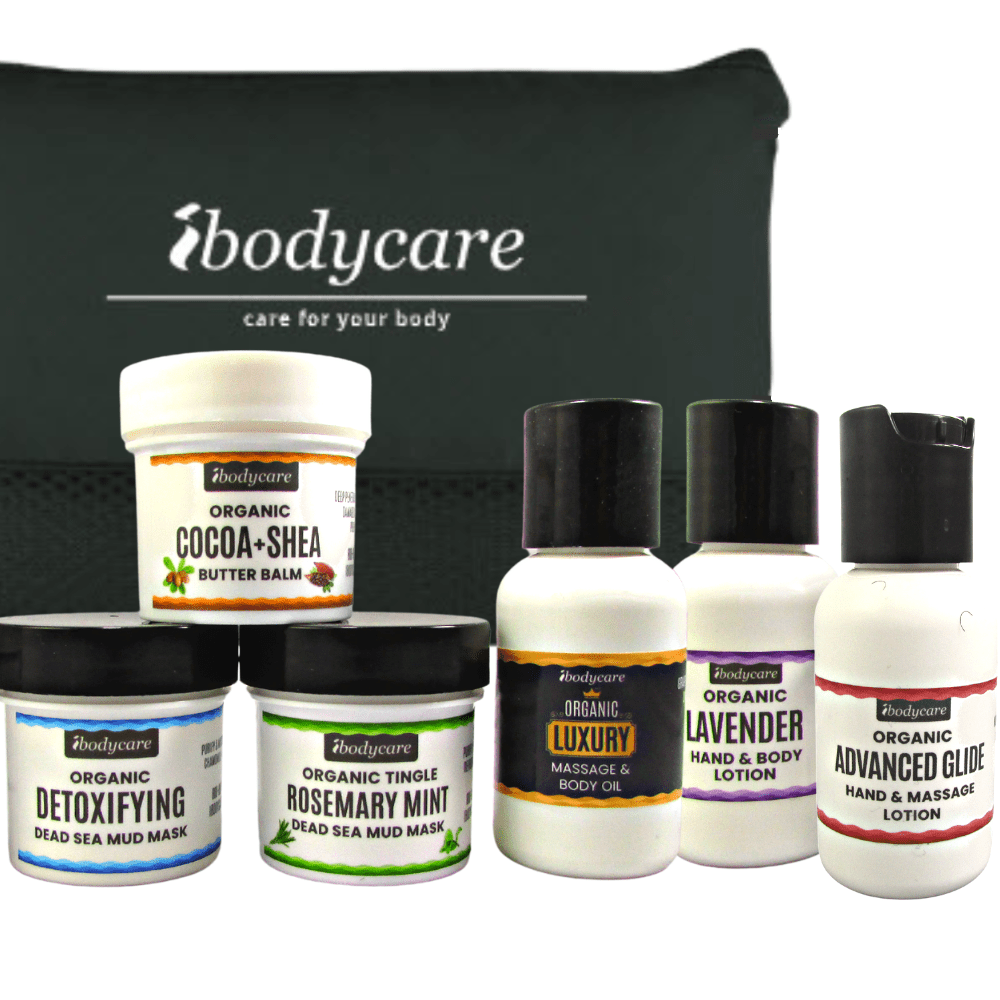Massage Therapist Organic Travel Kit - ibodycare - ibodycare - 