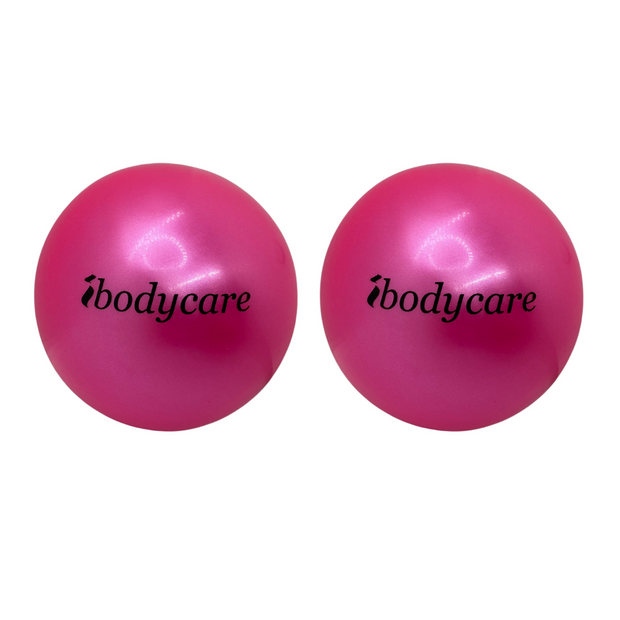 4" Mini Ball for Pilates, Barre, Stretching and Exercise - Inflatable
