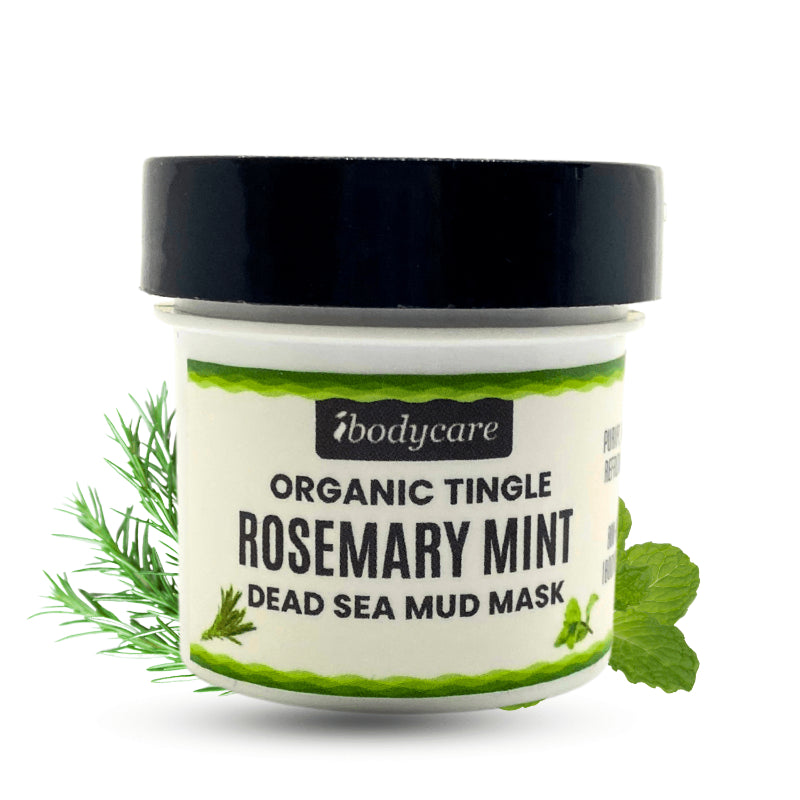 Skin Care - Dead Sea Mud Mask, Rosemary Mint Organic Travel Size