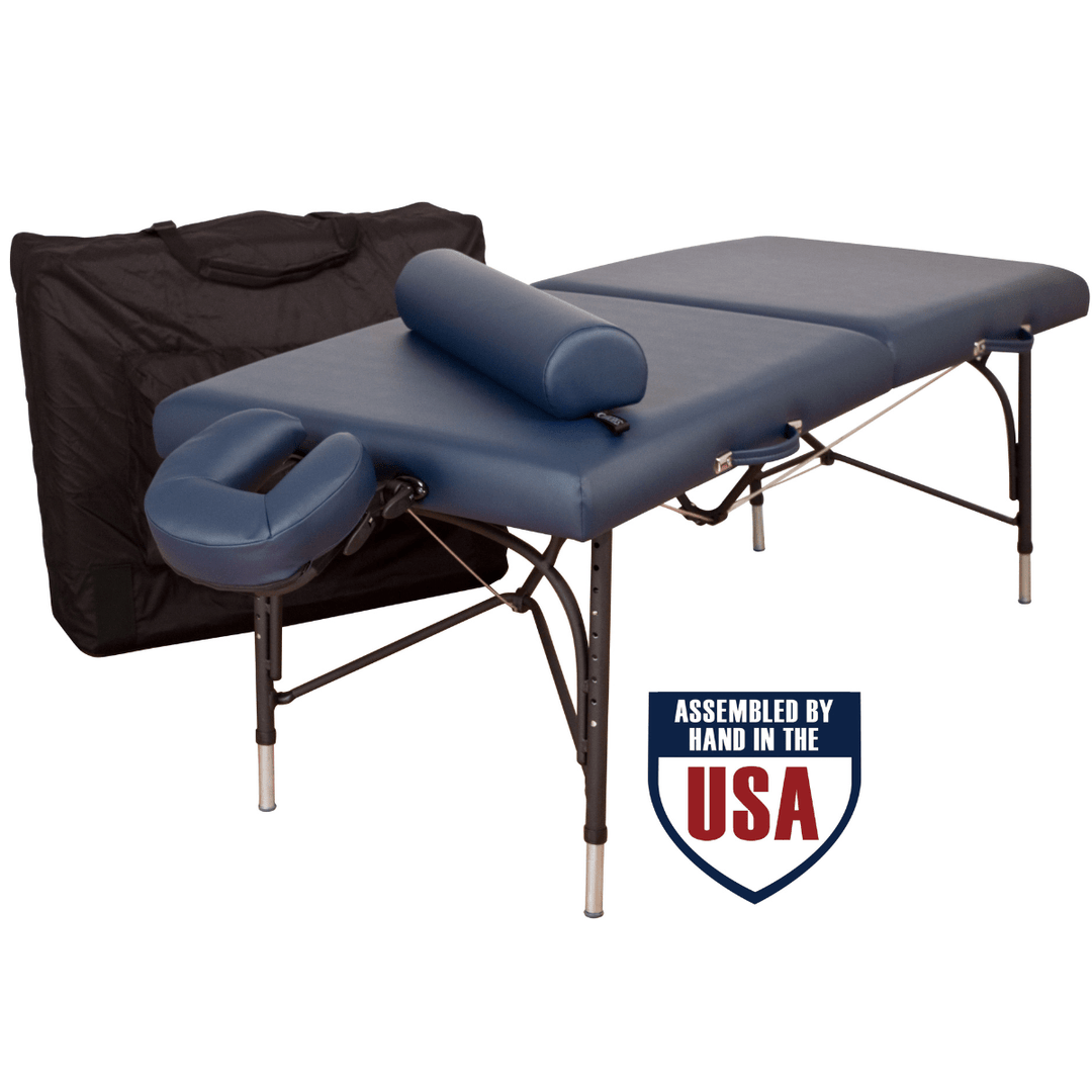 Wellspring Portable Massage Table Essential Package - ibodycare - Oakworks - 29"