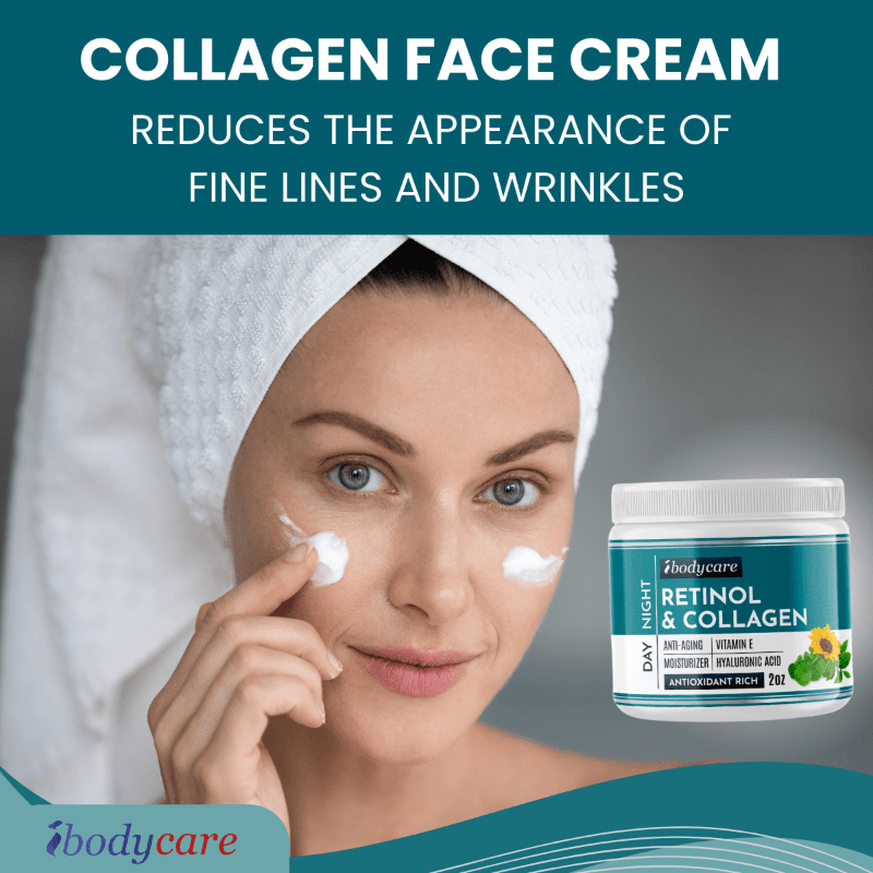 Collagen Face Cream With Retinol & Hyaluronic Acid Fine Lines and Wrinkles