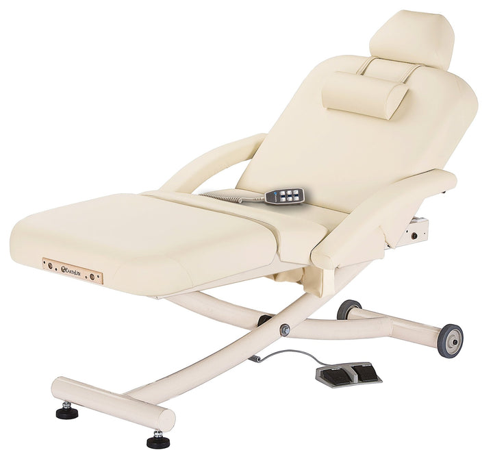 Custom Ellora™ Electric Lift Massage Table Salon Top with Accessory Package