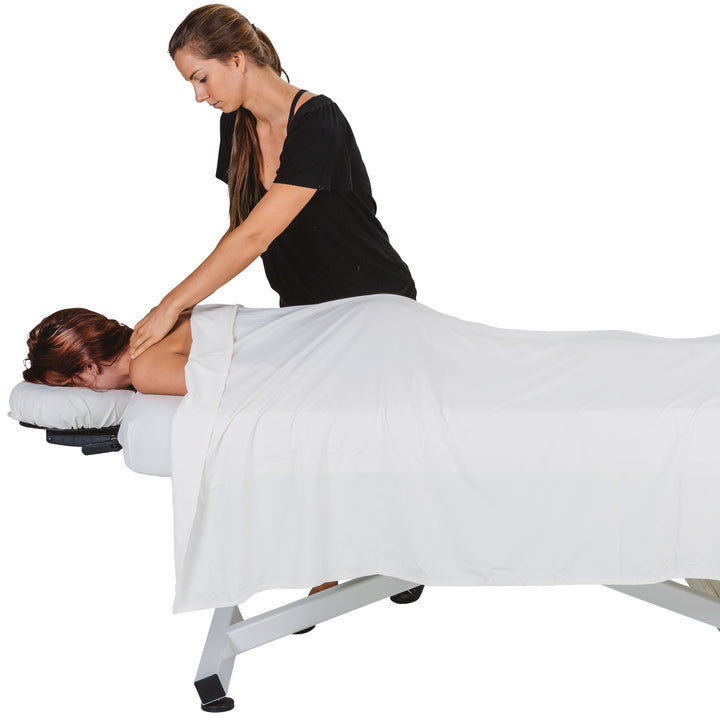 Ellora™ Custom Electric Lift Massage Table - Flat, Manual Tilt, Electric Tilt, Salon & Vista Options | 2-4 Week Lead Time | ADA Compliant | Pro-Plush™ Cushioning