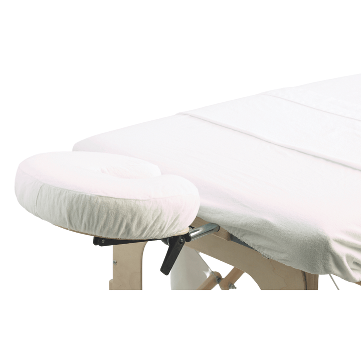 Massage - Deluxe Flannel Massage Table Sheets, Natural Or White