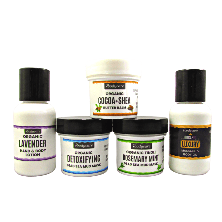 Massage - Travel-Friendly Organic Skin Care Kit: Hydrate, Cleanse And Purify Skin On The Go