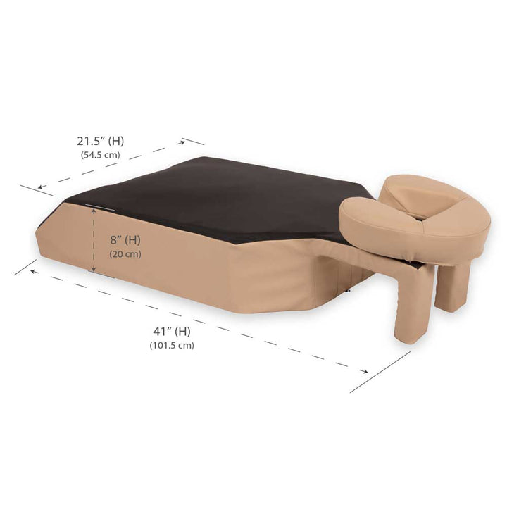Prone Comfort™ Bolster & Headrest - Proning Pillow - ibodycare - Earthlite - 