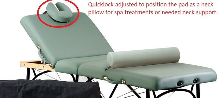 Oakworks Quicklock Head Rest Platform - ibodycare - Oakworks - Black - low stock