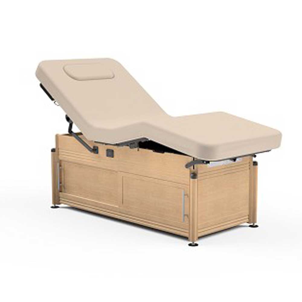 Clinician Electric - Hydraulic Table - Adjustable Lift - assist Salon Top - ibodycare - Oakworks - 