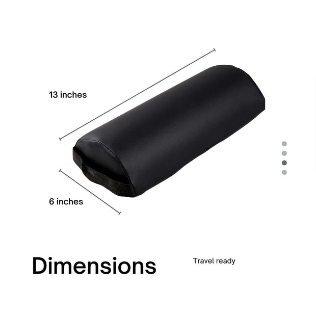 Dimensions of Half Round Bolster