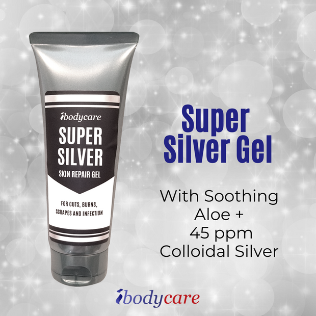 Super Colloidal Silver Skin Repair Gel with Aloe